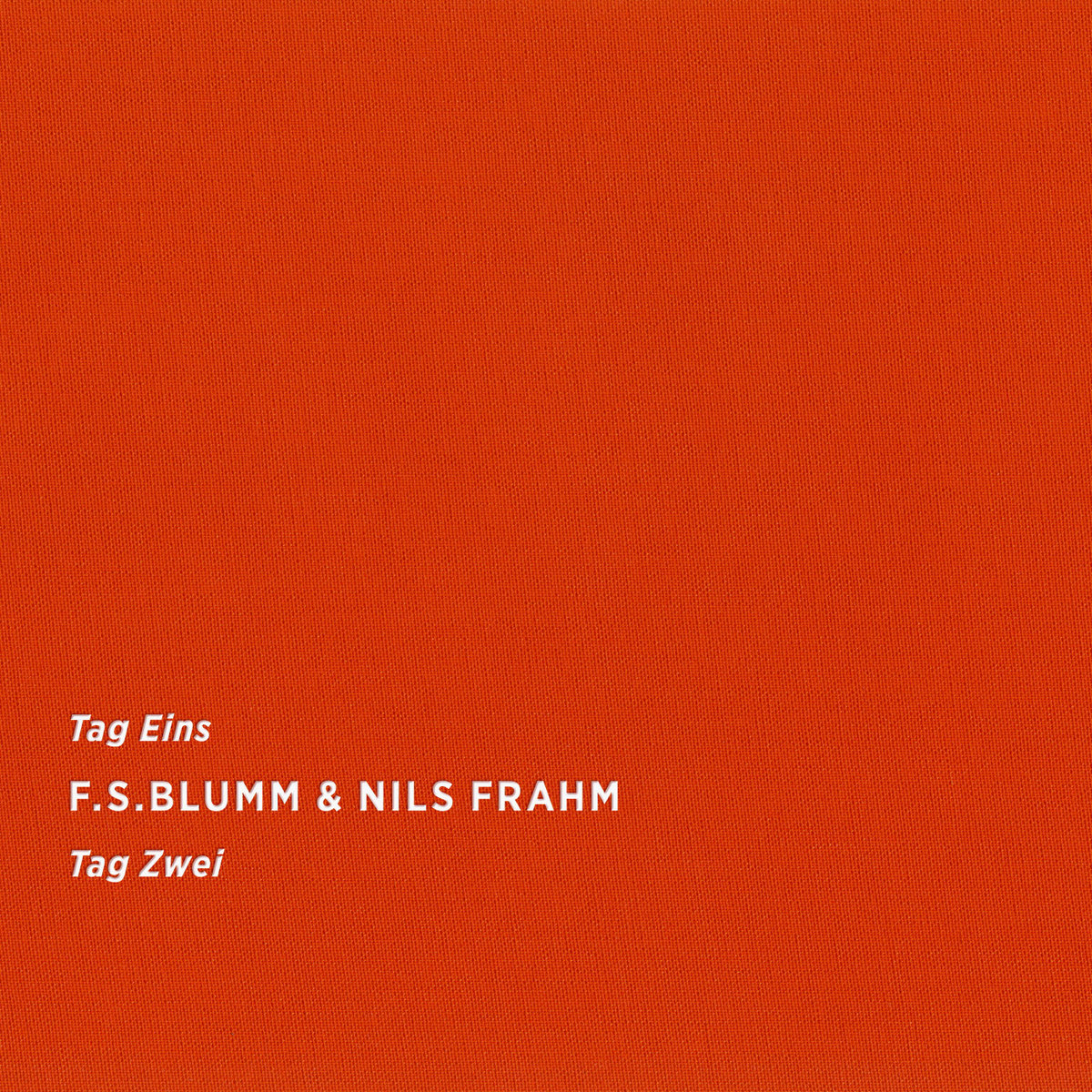 F.S. Blumm & Nils Frahm - Tag Eins Tag Zwei | Headphone Commute